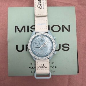 Swatch X Omega Bioceramic Moonswatch Mission To Uranus Watch
